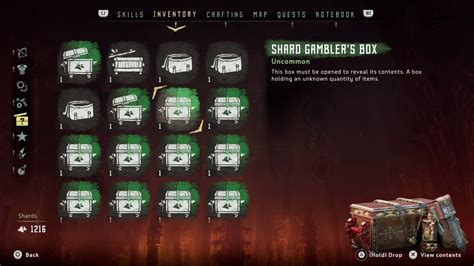 horizon zero dawn metal shard box|shard gamblers box horizon.